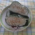 ラリー＆サラ's cooksnap of when they made おいしい朝ごはん♪ツナマヨおにぎり.