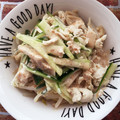 ＊＊ななみ＊＊'s cooksnap of when they made きのこの棒々鶏風サラダ♪.