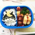 奈桜のママ's cooksnap of when they made キャラ弁☆妖怪ウォッチ ブシニャン弁当♪.
