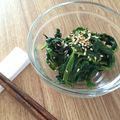 hikaru0122's cooksnap of when they made 韓国風ほうれん草のナムル.