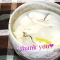 yoco152's cooksnap of when they made 海のミルクスープ(牡蠣スープ).