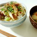＊アベリ＊'s cooksnap of when they made 豚ごぼう丼.