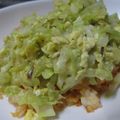 ちばたま's cooksnap of when they made ランチに。ふんわりキャベたまオムライス.