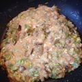 ゆきまるぞう's cooksnap of when they made フライパンで簡単もんじゃ.