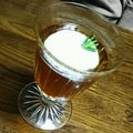 ecouteck's cooksnap of when they made ほうじ茶ゼリー＆タピオカココナッツミルク.