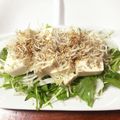 ♪ゆかたん♡'s cooksnap of when they made 新玉ねぎと水菜のじゃこ豆腐サラダ.