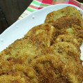 のぼし～'s cooksnap of when they made 簡単・美味しい!!れんこんのはさみ揚げ♡.