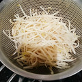 RINRI☆'s cooksnap of when they made 絶対失敗しない！もやしの茹で方☆.