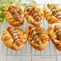 ハナえもん♪'s cooksnap of when they made 天然酵母（ホシノ）のウインナーパン☆.