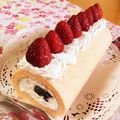 よっこ's cooksnap of when they made ✿桜のシフォンロール✿.