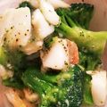 ちきりこ's cooksnap of when they made 塩麹でエビとイカの海鮮炒め　.