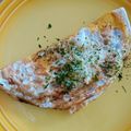 蜜茄子's cooksnap of when they made お好み焼き？な目玉焼き.