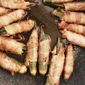 とろーるる's cooksnap of when they made 肉巻きinおくら・えのき・にんじん.