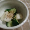 べるり's cooksnap of when they made 材料③つだけ！！キュウリの中華風浅漬け☆.