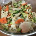 クックIKX7F3☆'s cooksnap of when they made 南房総市給食◆れんこんシャキシャキサラダ.