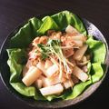 momochan。's cooksnap of when they made 簡単☆長芋ベーコンの炒め物.