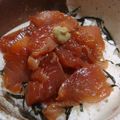 おんかめ's cooksnap of when they made マグロのづけ.