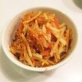 たじこなた's cooksnap of when they made ★簡単★人参ジャガイモのキンピラ.