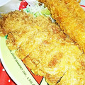 ユーロン's cooksnap of when they made 味付きサクサク☆とんかつ！【卵不要】.