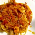 チェリall's cooksnap of when they made 9.パスタ　ペスカトーレ(魚介のパスタ）.