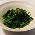 YuMomo1123's cooksnap of when they made 電子レンジで簡単！　菜の花の辛子和え.