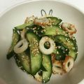 いんこのちゃんぴー's cooksnap of when they made きゅうりとちくわのごま酢和え.