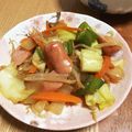 ちゃむ♡'s cooksnap of when they made お手軽☆野菜炒め(お弁当にも).