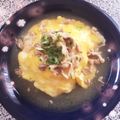 K0A9O0R8U♪'s cooksnap of when they made あんにゃの塩天津飯丼♡.