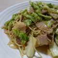 イエローバード's cooksnap of when they made 柚子香る♬白菜とベーコンのあんかけパスタ.