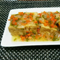 みかにっしー's cooksnap of when they made 簡単＊冷凍厚揚げの鰹節香る野菜あんかけ.