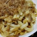 ideko5's cooksnap of when they made 焼きうどん.