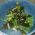 ほそあず's cooksnap of when they made 簡単美味しい♪ほうれん草と海苔のナムル.