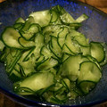 かっこお's cooksnap of when they made 簡単♪きゅうりだけ酢の物.