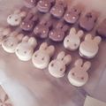 クックN7VQH9☆'s cooksnap of when they made 可愛い♪リラックマ風チョコサンドクッキー.