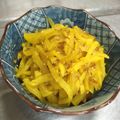 のりぴっぴ。's cooksnap of when they made ご飯のお供！沢庵のおかか炒め♪.
