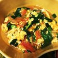 またたびちゃま's cooksnap of when they made ニラ玉トマト.