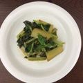 Oramura's cooksnap of when they made セロリの簡単ちゃちゃっと炒め.