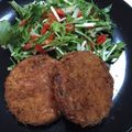 母‼︎修行中☆彡's cooksnap of when they made 厚切りハムカツ.