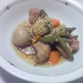 かなこんぶぅ's cooksnap of when they made 圧力鍋で里芋と鶏肉の煮物♪.