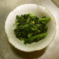 らぶクック's cooksnap of when they made 菜の花の胡麻酢味噌和え.
