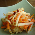 doiko's cooksnap of when they made 大根の皮　塩きんぴら.