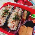 ゆーこリン♡'s cooksnap of when they made 行楽弁当に❤︎炊き込みごはんでおにぎらず.