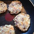 りさぬこ's cooksnap of when they made レバーのおやき♪ 離乳食後期.