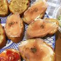 まじょっこＧ's cooksnap of when they made 簡単クリームチーズと生ハムのブルスケッタ.