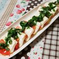 ﾋﾟﾝｸ☆ﾏｶﾛﾝ's cooksnap of when they made 塩麹豆腐とトマトの和風カプレーゼ.