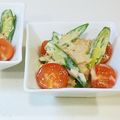 およねこ３'s cooksnap of when they made オクラのツナトマサラダ☆.