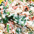 マーブルとラン's cooksnap of when they made ほうれん草の彩り白和え.