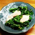 おはなすき's cooksnap of when they made あと一品に♪菜花のバター醤油炒め.