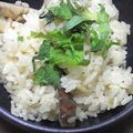 nosso's cooksnap of when they made 椎茸だけ！ほっこり幸せ炊き込みご飯♡.