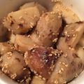 みぽわん's cooksnap of when they made 里芋のごまみそ煮.